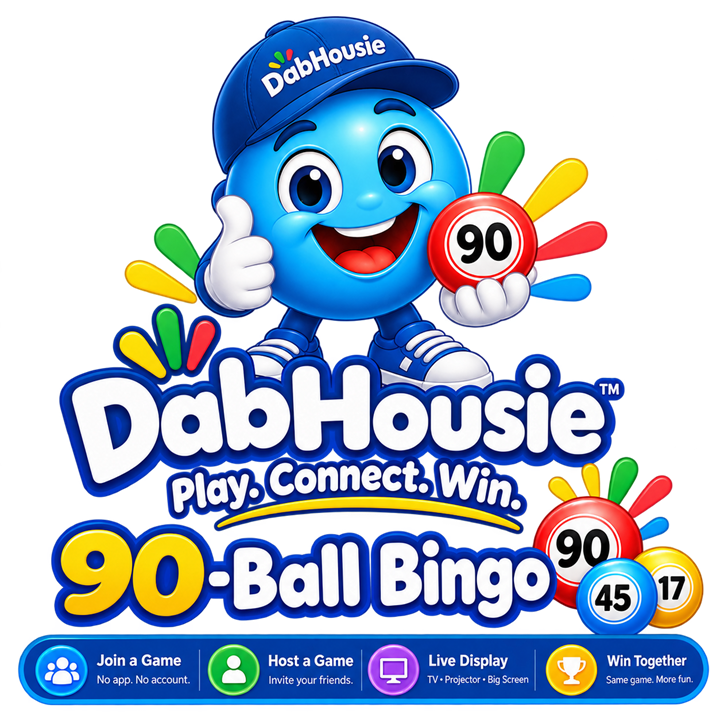 DabHousie 90-Ball Bingo Logo